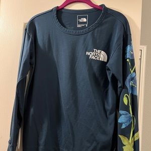 Blue North Face Long Sleeve